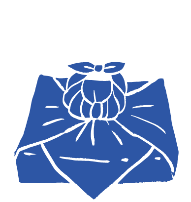 お弁当包みBのイラスト