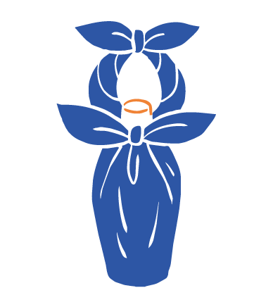 ペットボトル包みのイラスト