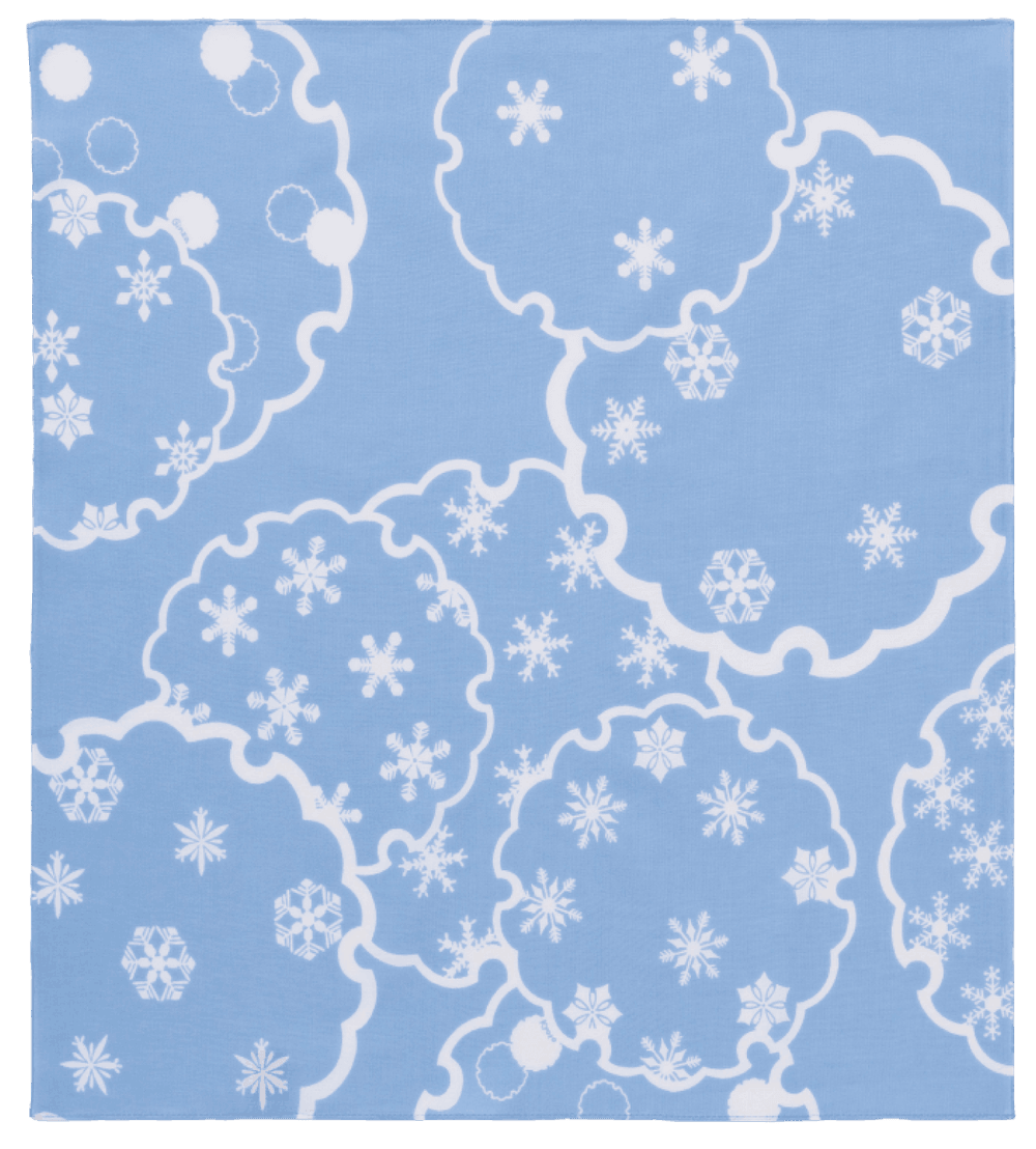 雛ふろしき 柄 雪輪