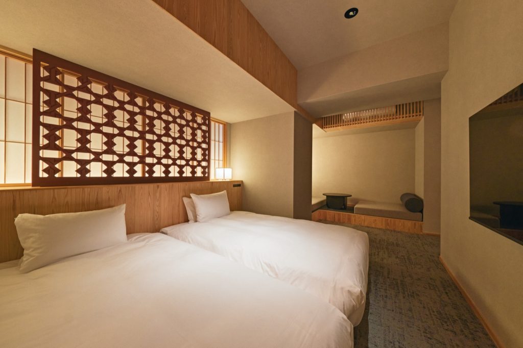 hotel nansui のツインルーム